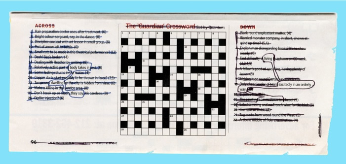 Stuart Horodner "Crossword"
